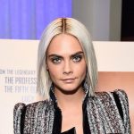 silver hair inspiration - Cara Delevigne