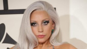 Lady Gaga silver hair